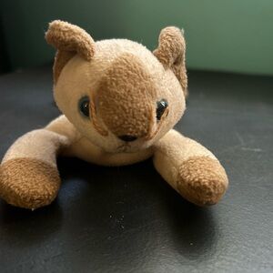 Ty Brown and Cream Beanie Baby Toy